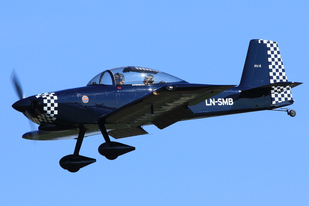 LN-SMB · Van's RV-8 · (SVG / ENZV)