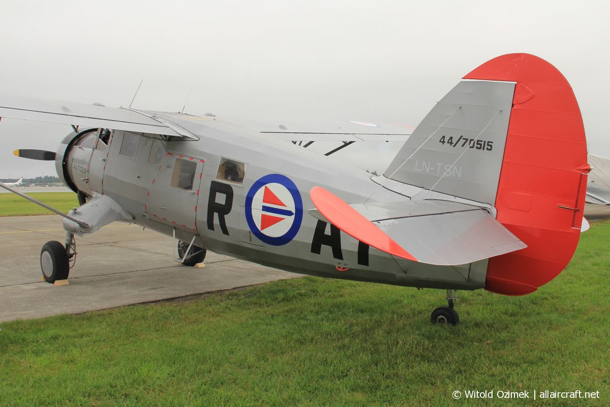 LN-TSN · Noorduyn UC-64A Norseman · (SVG / ENZV)