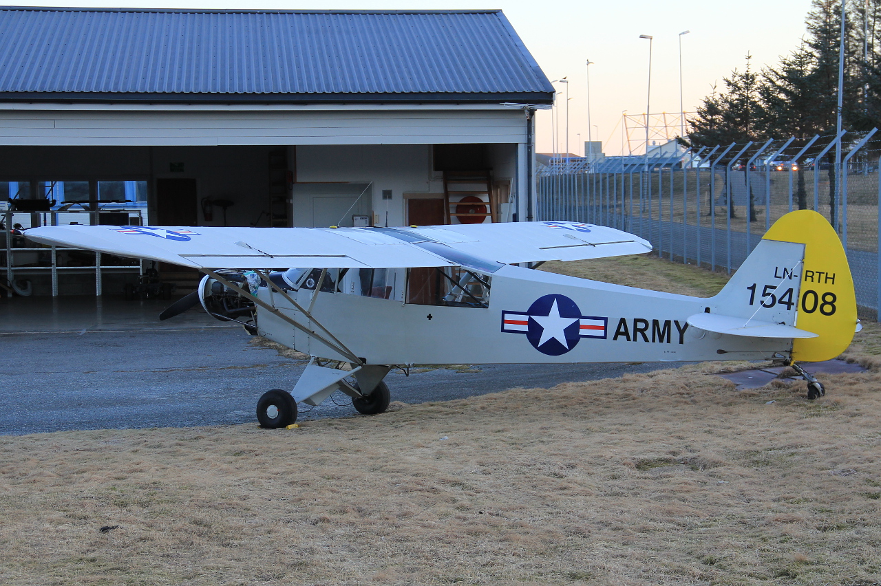 LN-RTH ( 18-1408 ) Piper PA-18-105