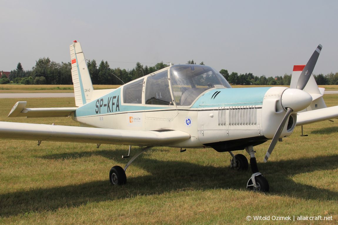 SP-KFA · Zlin 43 · EPRJ