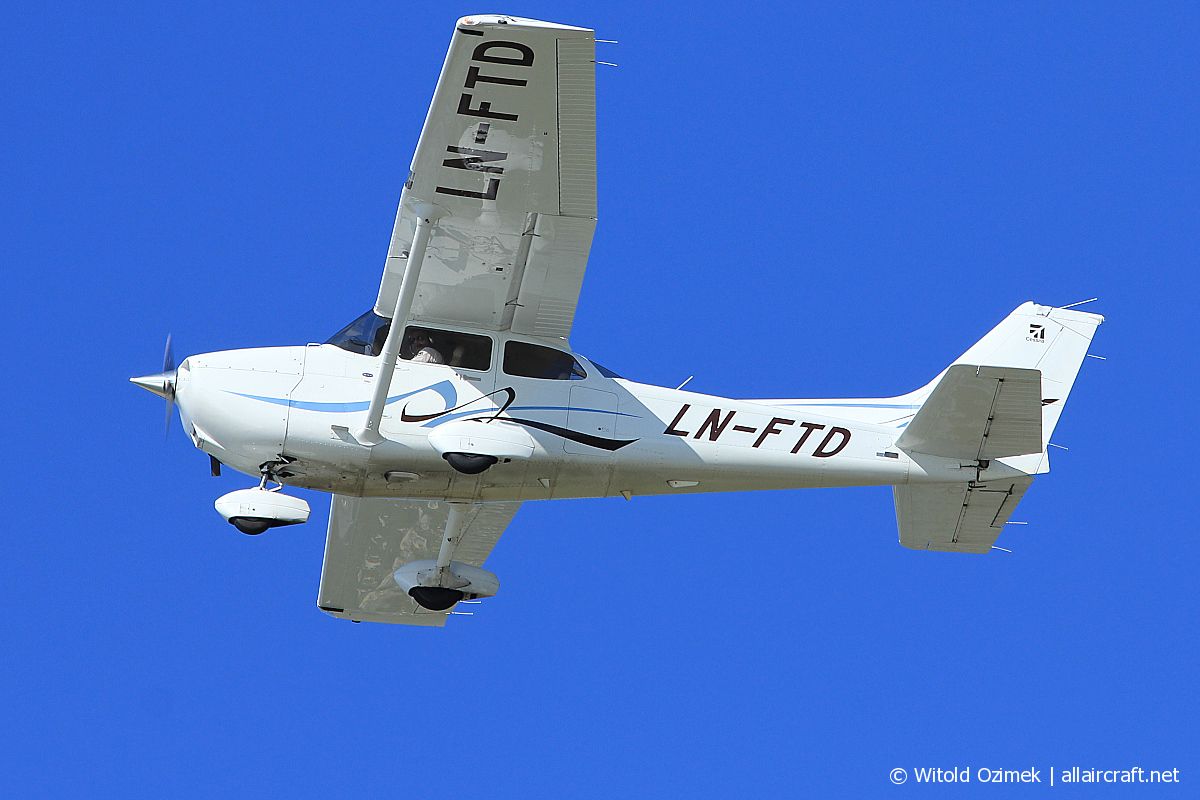 LN-FTD · Cessna 172S Skyhawk · (SVG / ENZV)