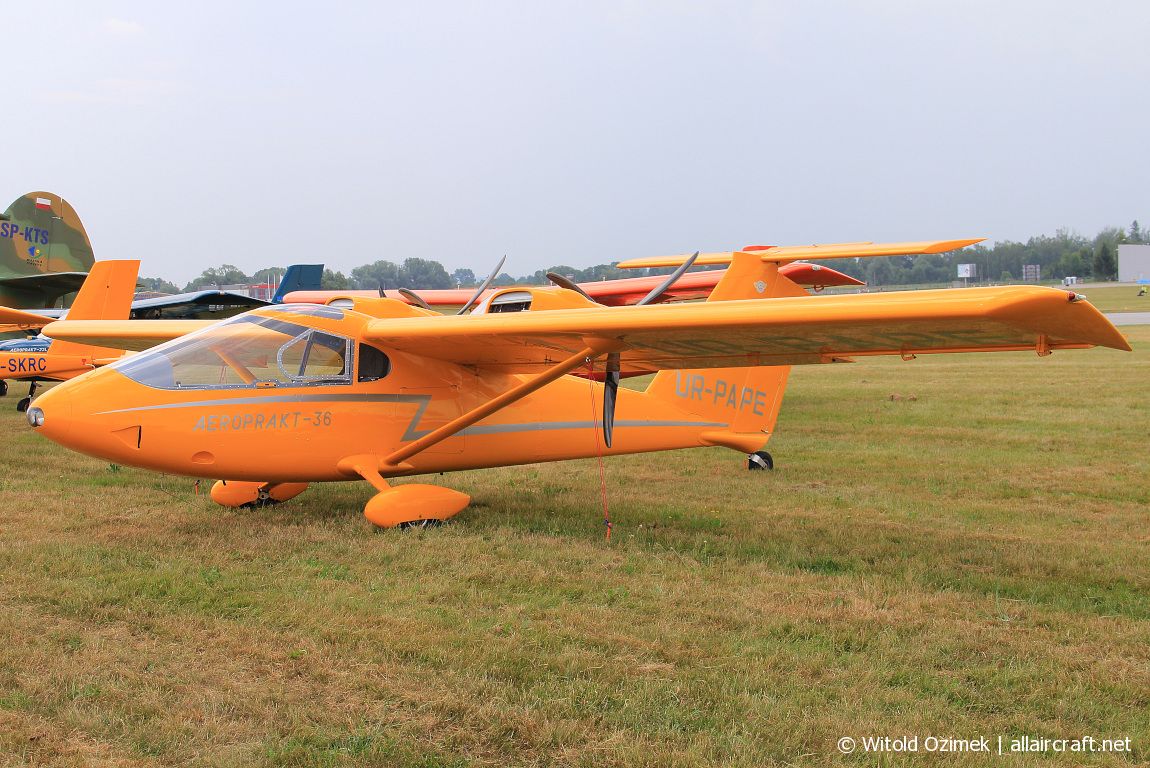 UR-PAPE · Aeroprakt A36 Vulcan · EPRJ
