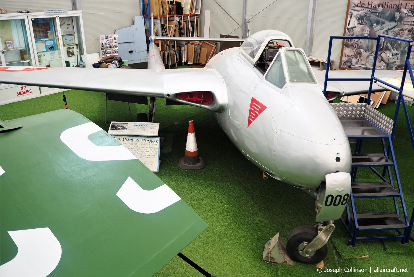 J-1008 · De Havilland Vampire FB.6 · -