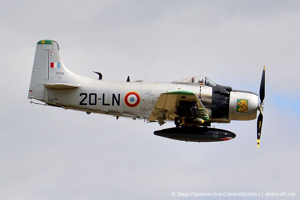 F-AZHK · Douglas AD-4N Skyraider · (LFPM)
