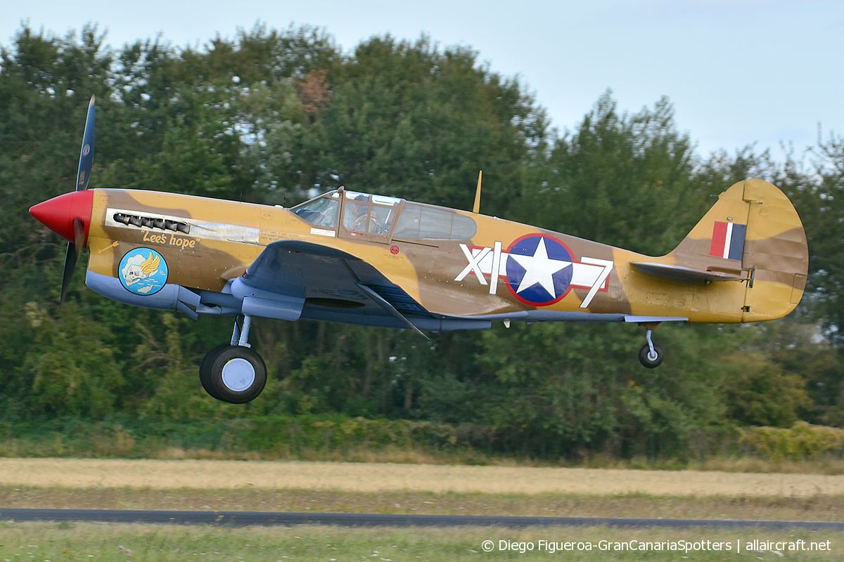 G-CGZP · Curtiss P-40F Warhawk · (LFPM)
