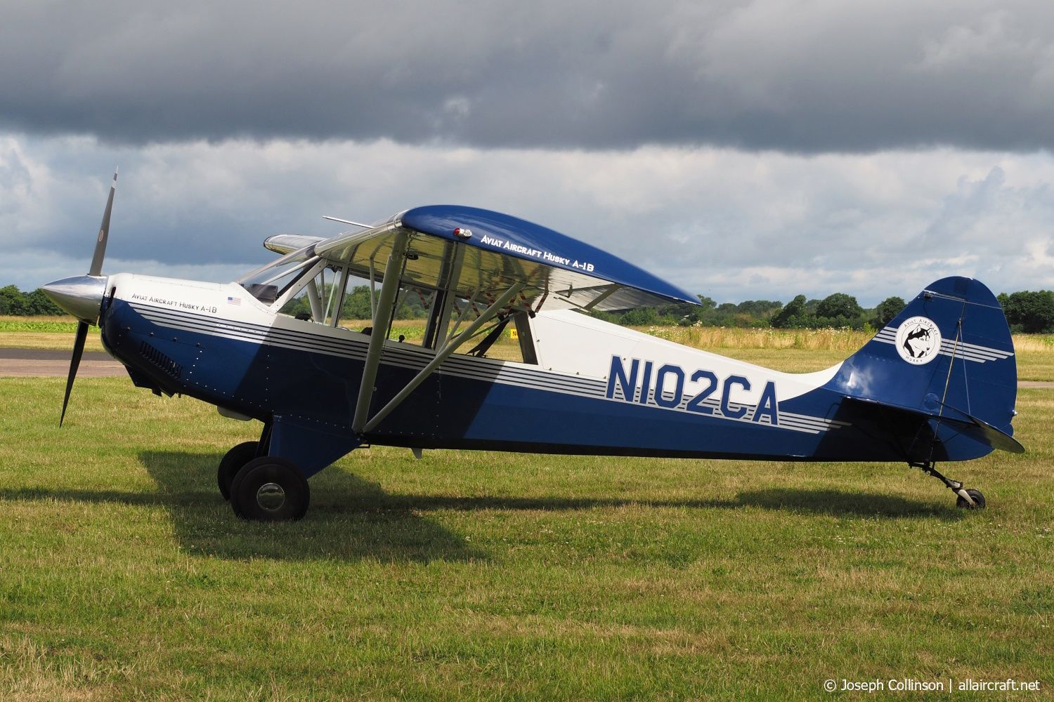N102CA · Aviat A-1B Husky · (EGCV)