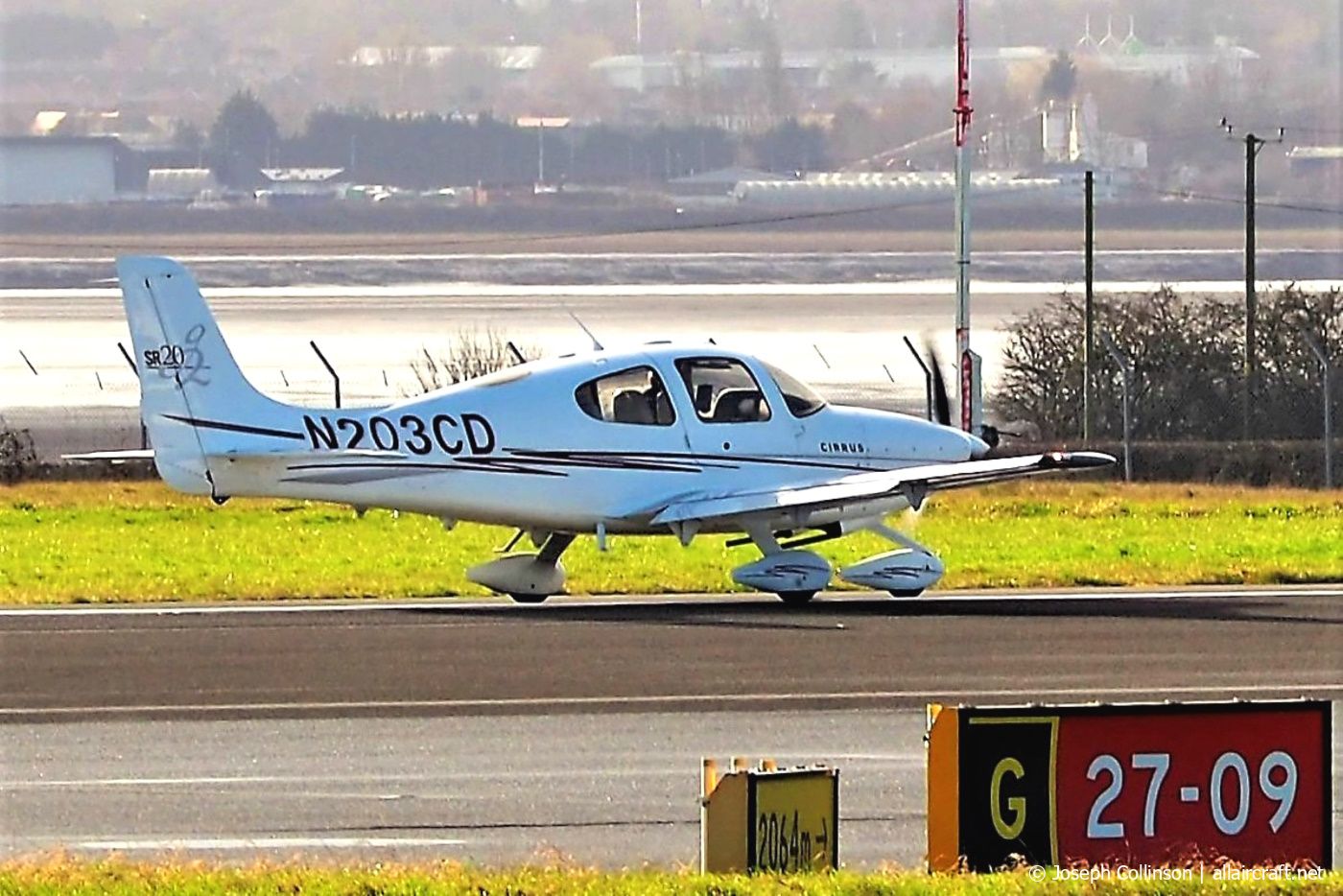 N203CD · Cirrus SR20 G2 · (LPL / EGGP)