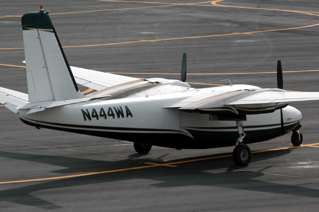 N444WA · Aero Commander 500-A · (AGP / LEMG)