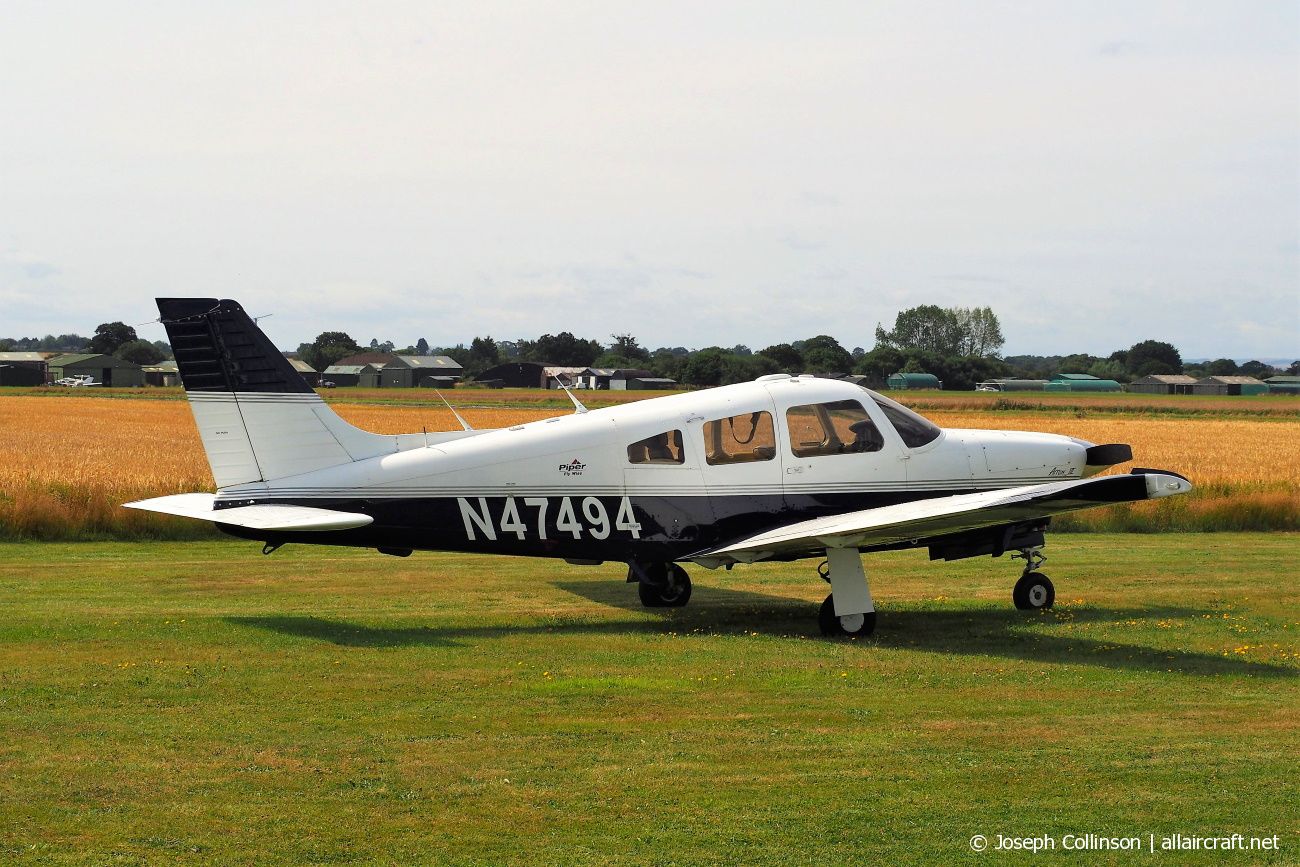 N47494 · Piper PA-28R-201 Cherokee Arrow III · (EGCV)