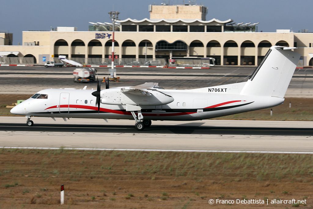 N706XT · Bombardier Dash 8-Q314 · (MLA / LMML)