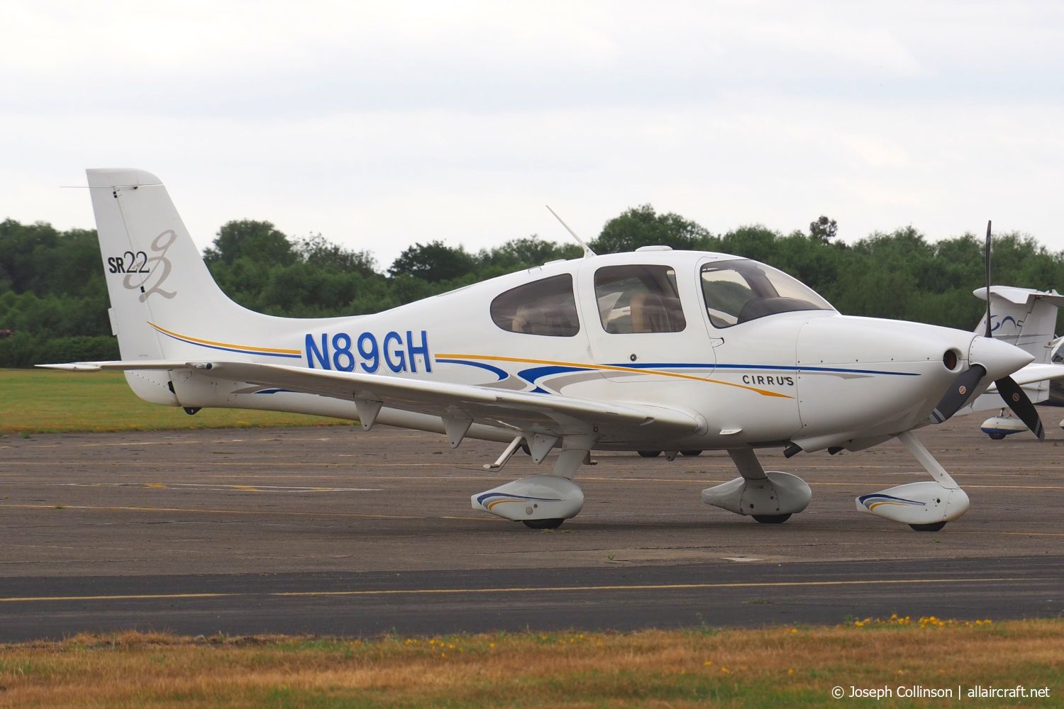 N89GH · Cirrus SR22 · (EGCM)