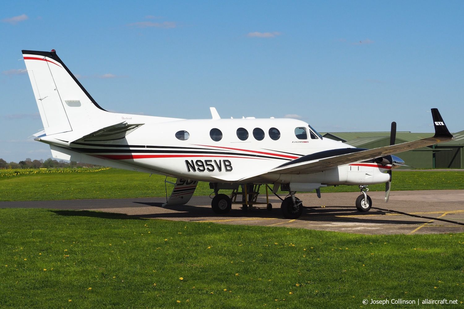 N95VB · Beechcraft C90GTI King Air · (EGCV)