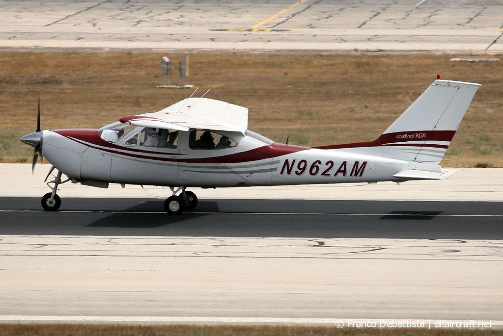 N962AM · Cessna 177RG · (MLA / LMML)
