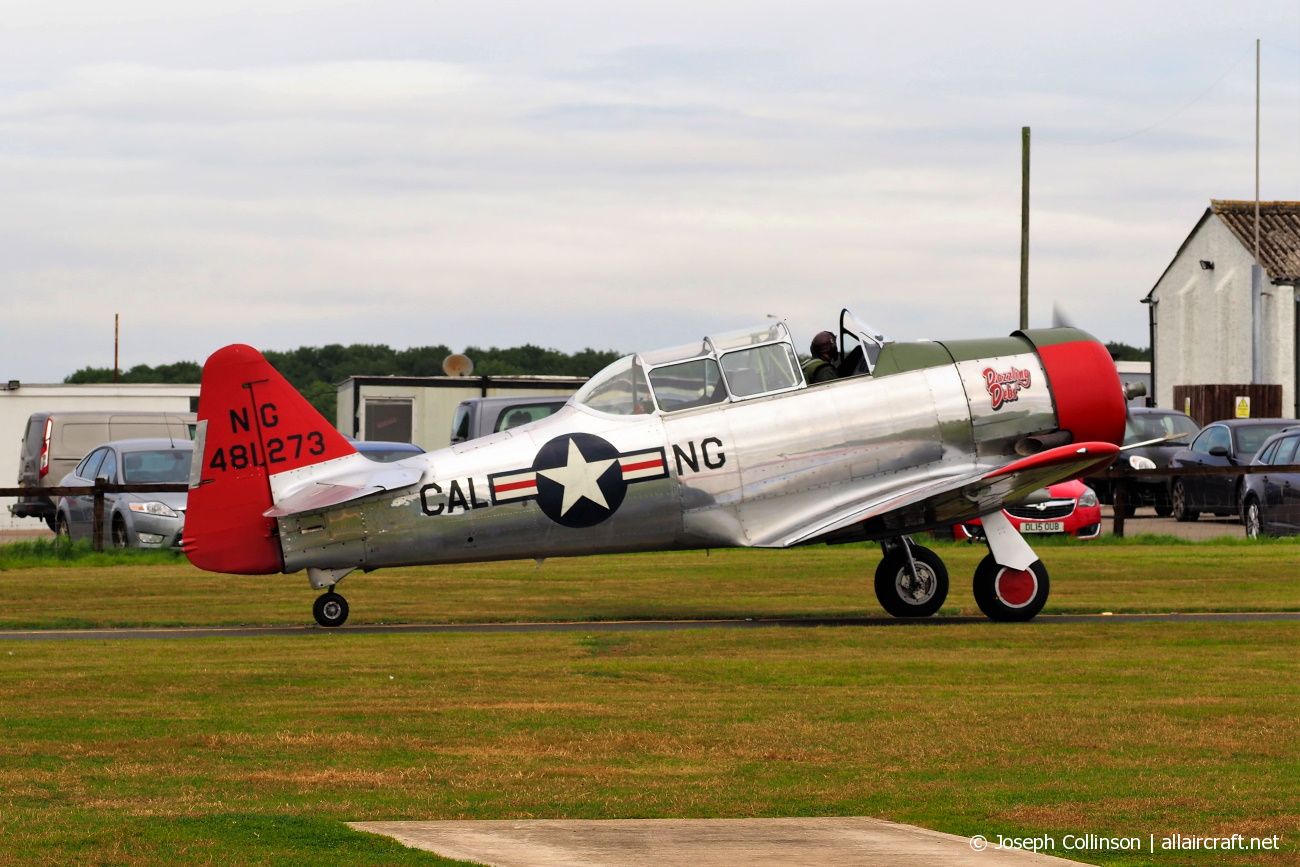 G-CJWE · Canadian Car & Foundry T-6 Harvard Mk.4 · (EGBG)