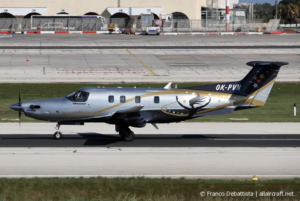 OK-PVN · Pilatus PC-12/47E · (MLA / LMML)