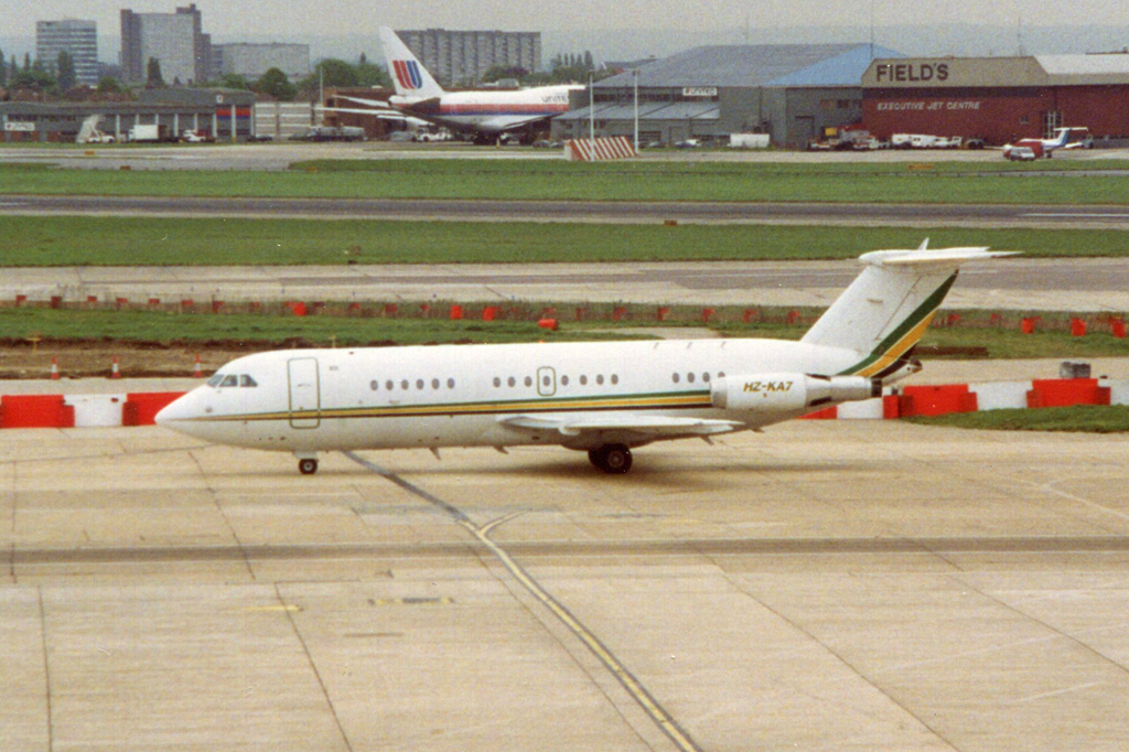 HZ-KA7 · British Aircraft Corporation BAC 1-11 Series 492GM · (LHR / EGLL)
