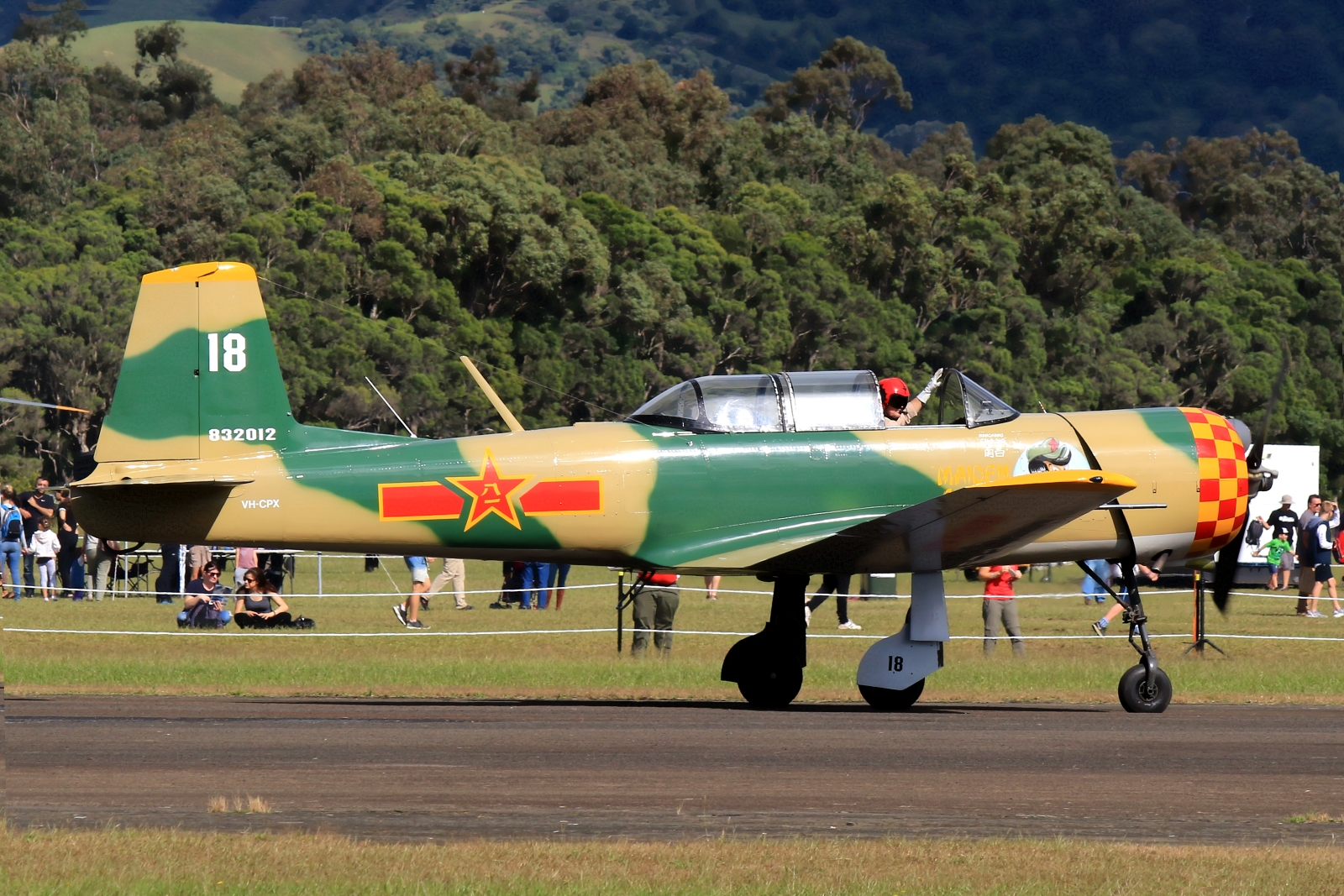 VH-CPX · Nanchang CJ-6A · (WOL / YWOL)