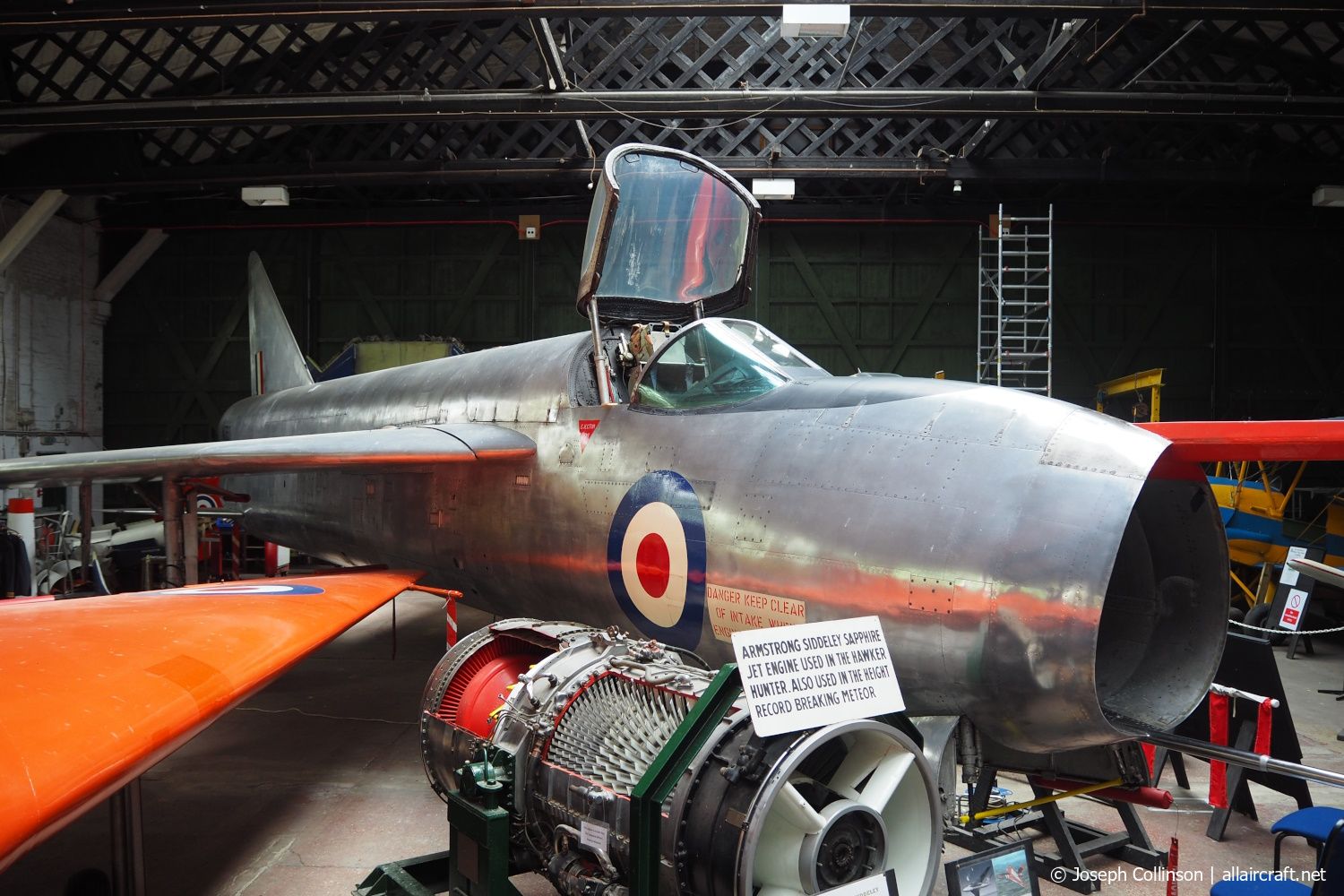 WG763 · English Electric P.1A · (EGLS)