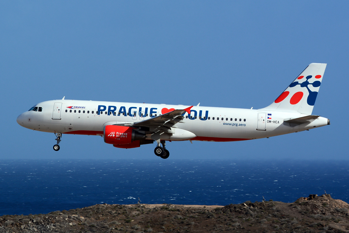 OM-HCA · Airbus A320-214 · (LPA / GCLP)