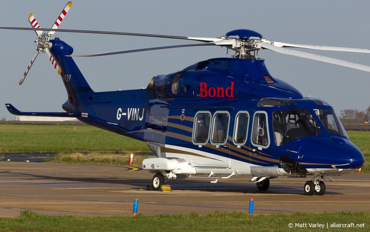 G-VINJ (41355) 2013 AgustaWestland AW139