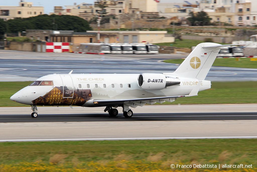 D-ANTR · Bombardier CL-600-2B16 Challenger 604 · (MLA / LMML)