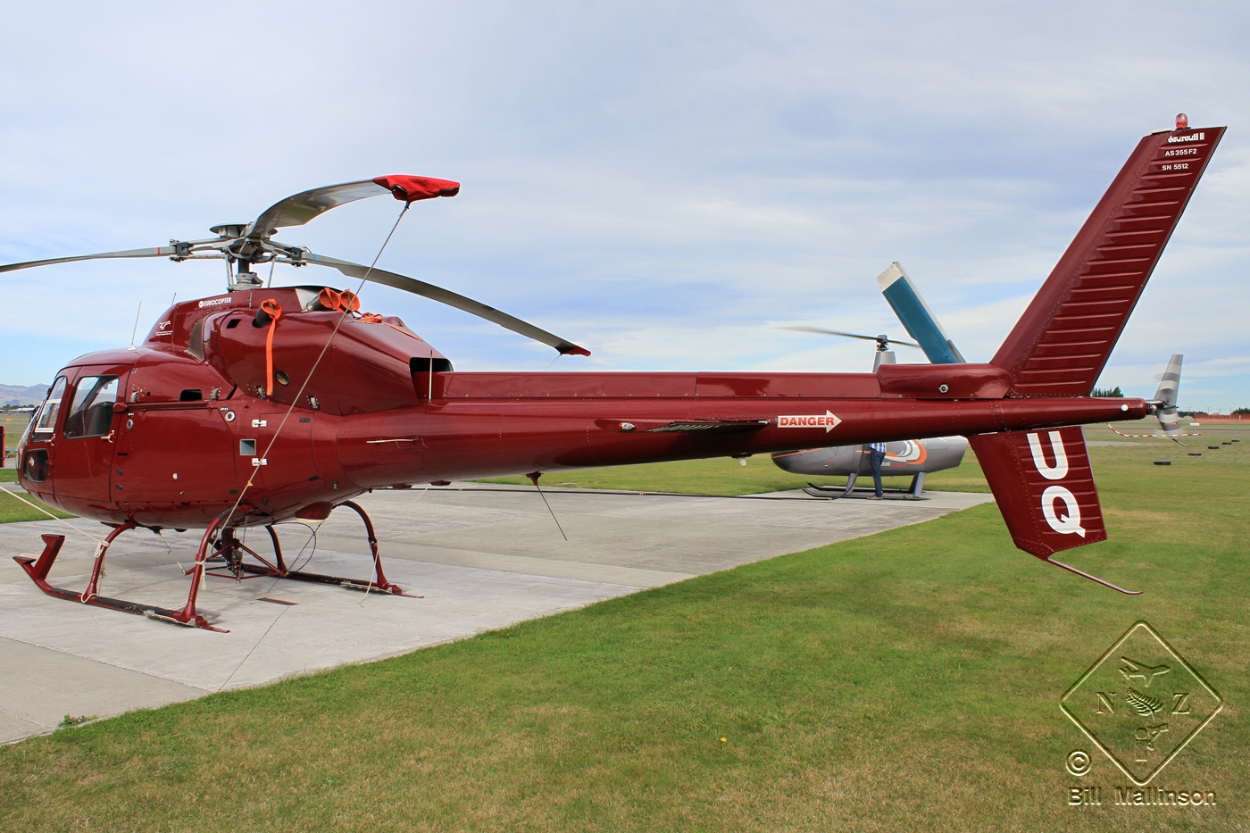 ZK-HUQ · Aerospatiale AS 355F2 Ecureuil 2 · (CHC / NZCH)
