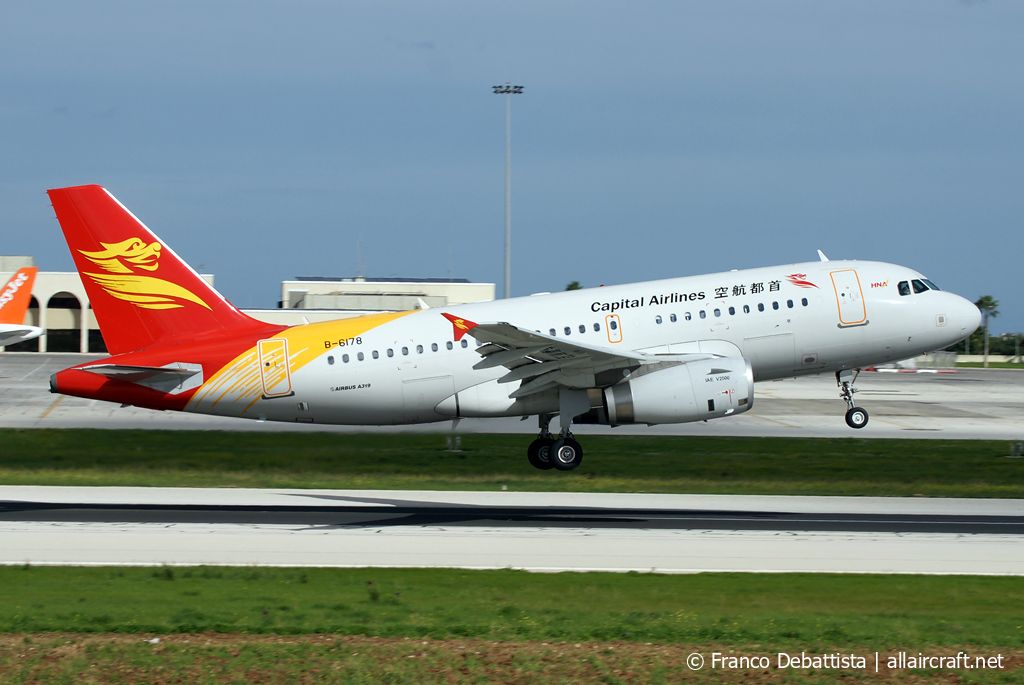 B-6178 · Airbus A319-132 · (MLA / LMML)