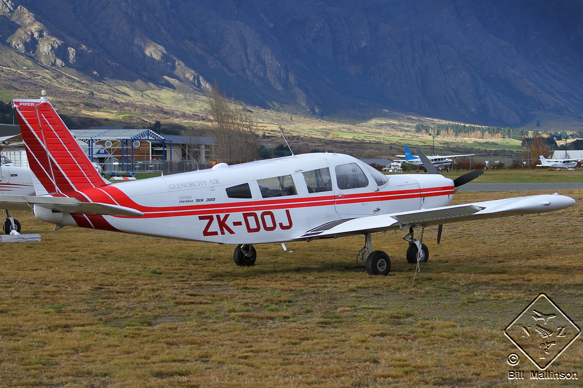 ZK-DOJ · Piper PA-32-300 Cherokee Six B · (ZQN / NZQN)