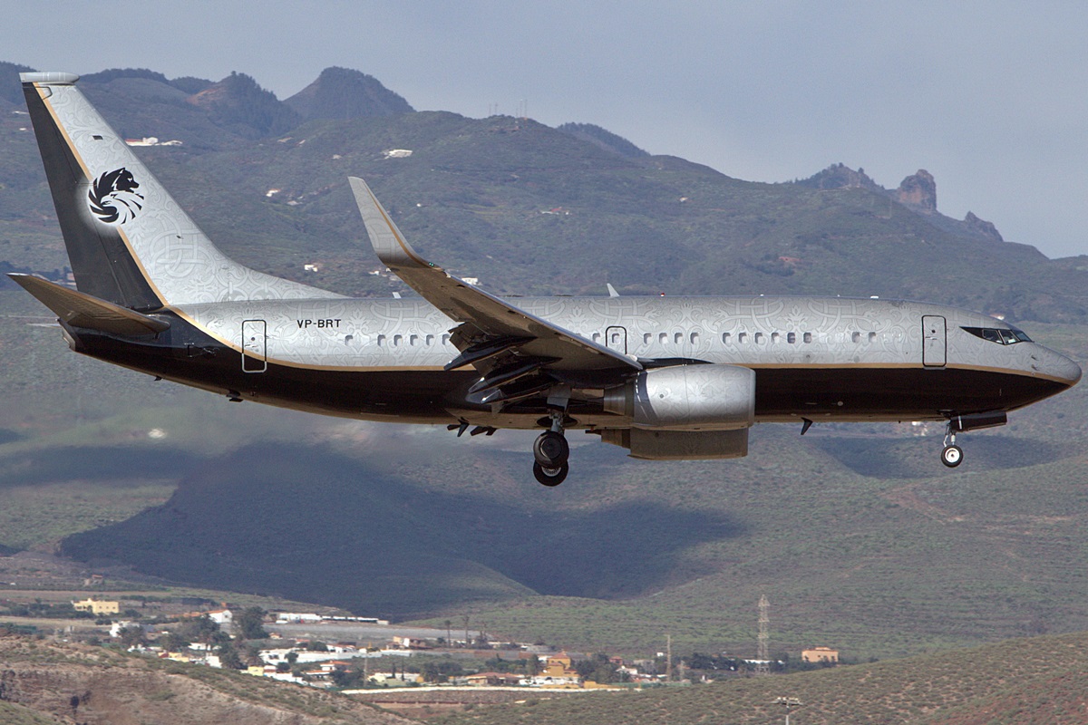 VP-BRT (32970) 2001 Boeing 737-7BC(WL) BBJ