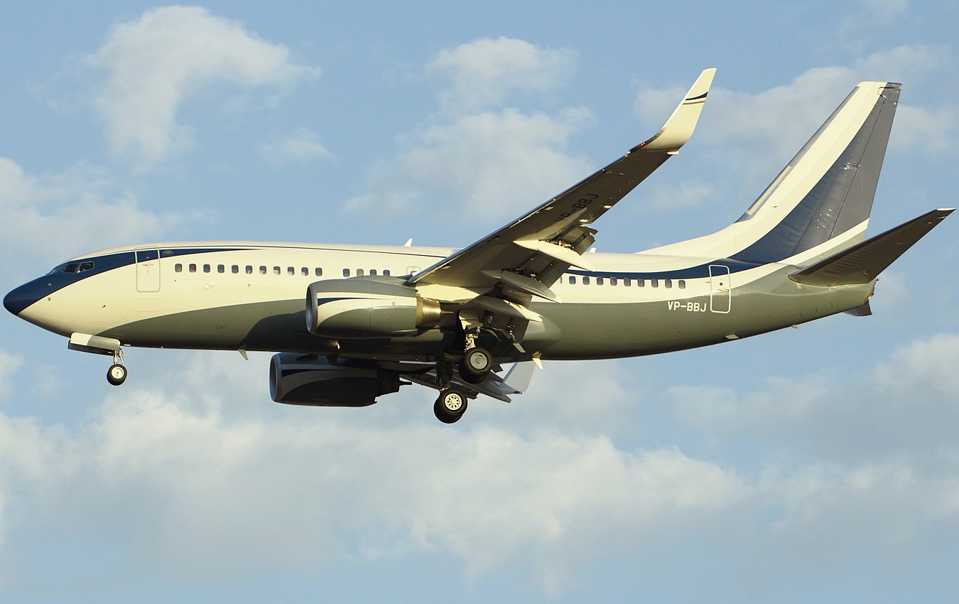 VP-BBJ · Boeing 737-72U(WL) BBJ · (LPA / GCLP)