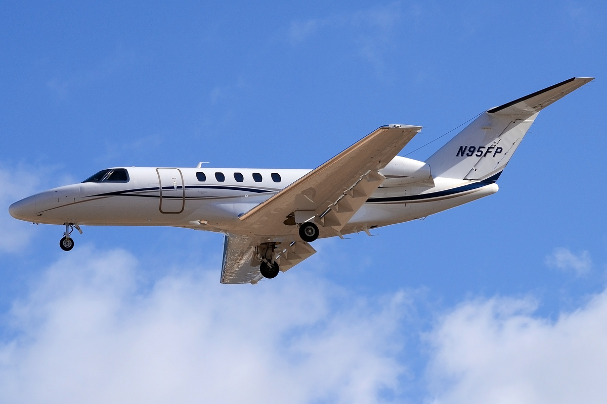 N95FP · Cessna 525 CitationJet CJ4 · (LPA / GCLP)