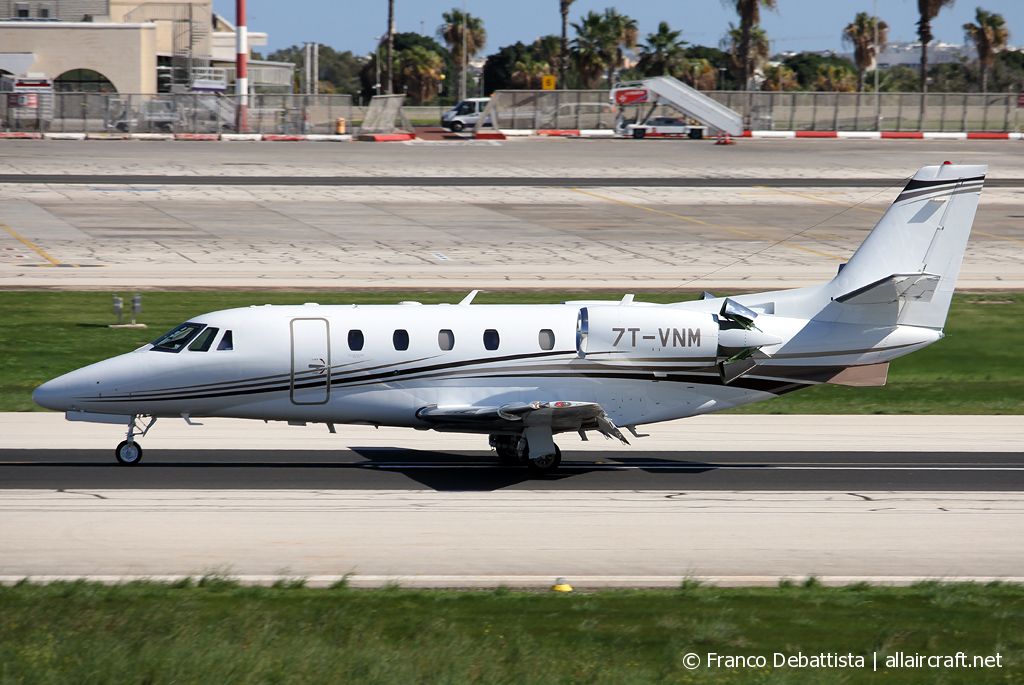 7T-VNM · Cessna 560XL Citation XLS+ · (MLA / LMML)