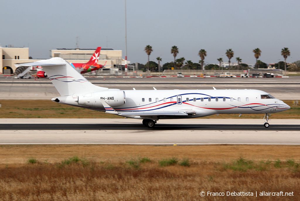 9H-ANS · Bombardier BD-700-1A10 Global 6000 · (MLA / LMML)