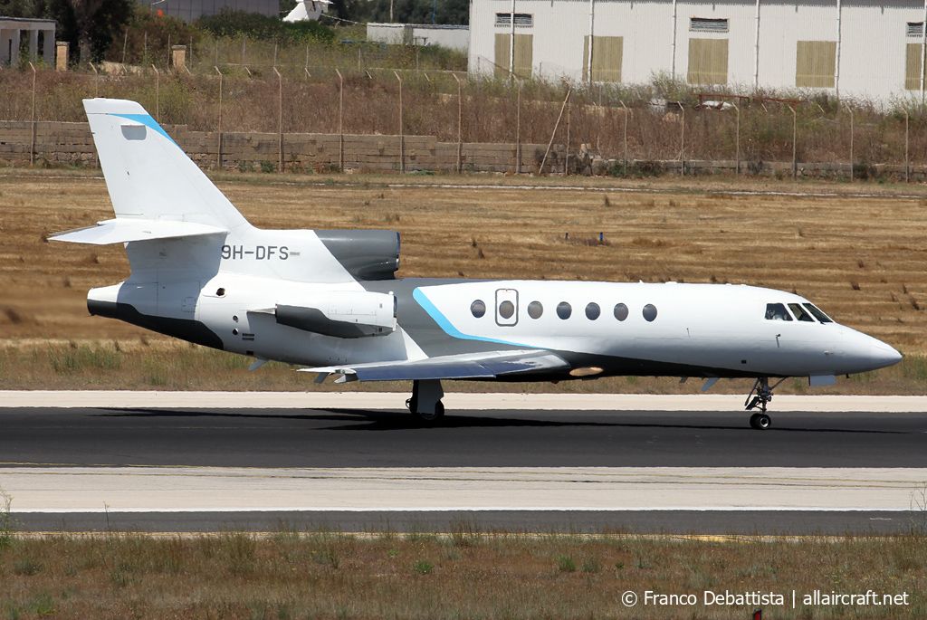 9H-DFS · Dassault Falcon 50 · (MLA / LMML)