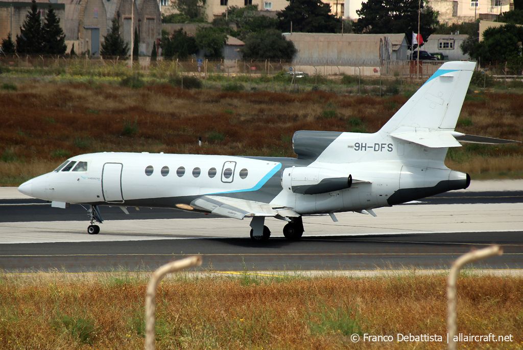 9H-DFS · Dassault Falcon 50 · (MLA / LMML)