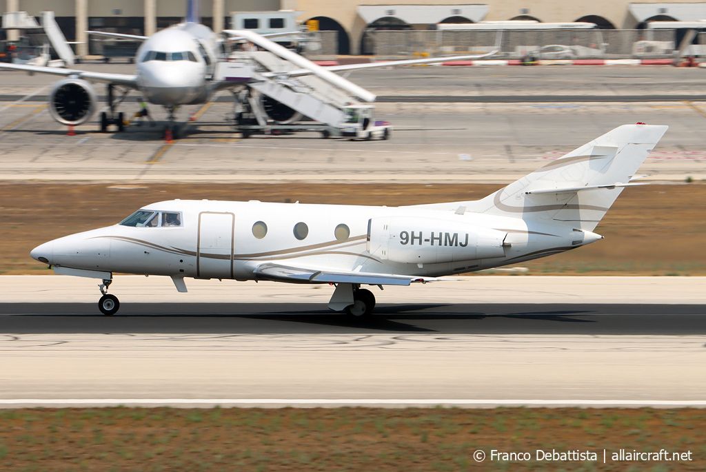 9H-HMJ · Dassault Falcon 100 · (MLA / LMML)
