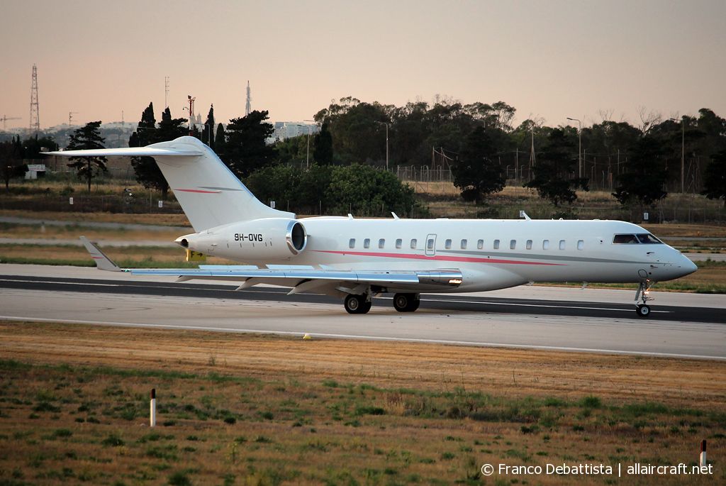 9H-OVG · Bombardier BD-700-1A10 Global 6000 · (MLA / LMML)