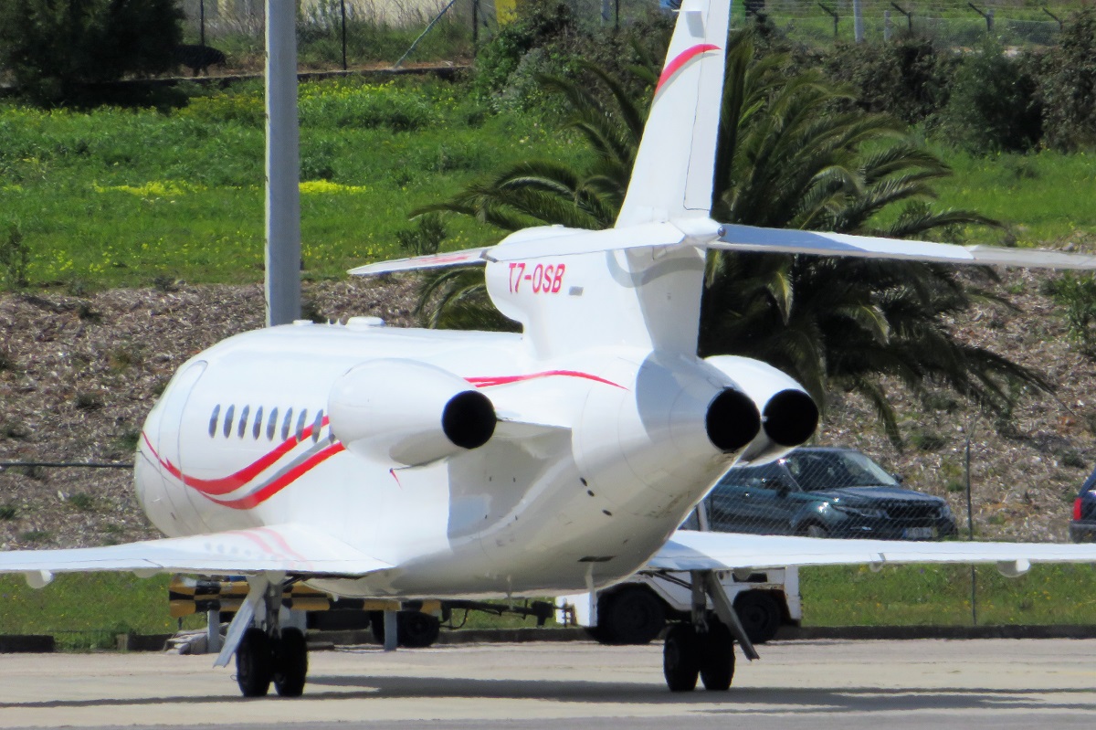 T7-OSB · Dassault Falcon 900EX · (LPCS)