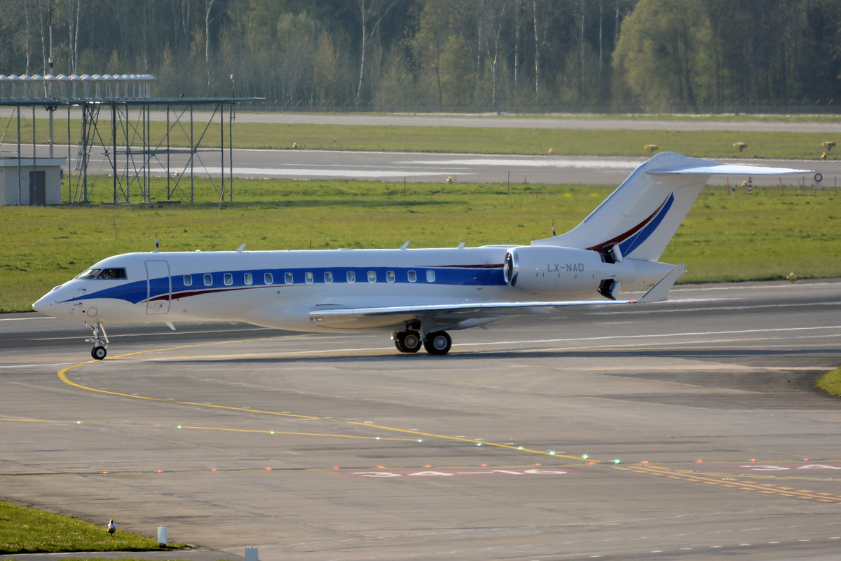 LX-NAD · Bombardier BD-700-1A10 Global 6000 · (ZRH / LSZH)