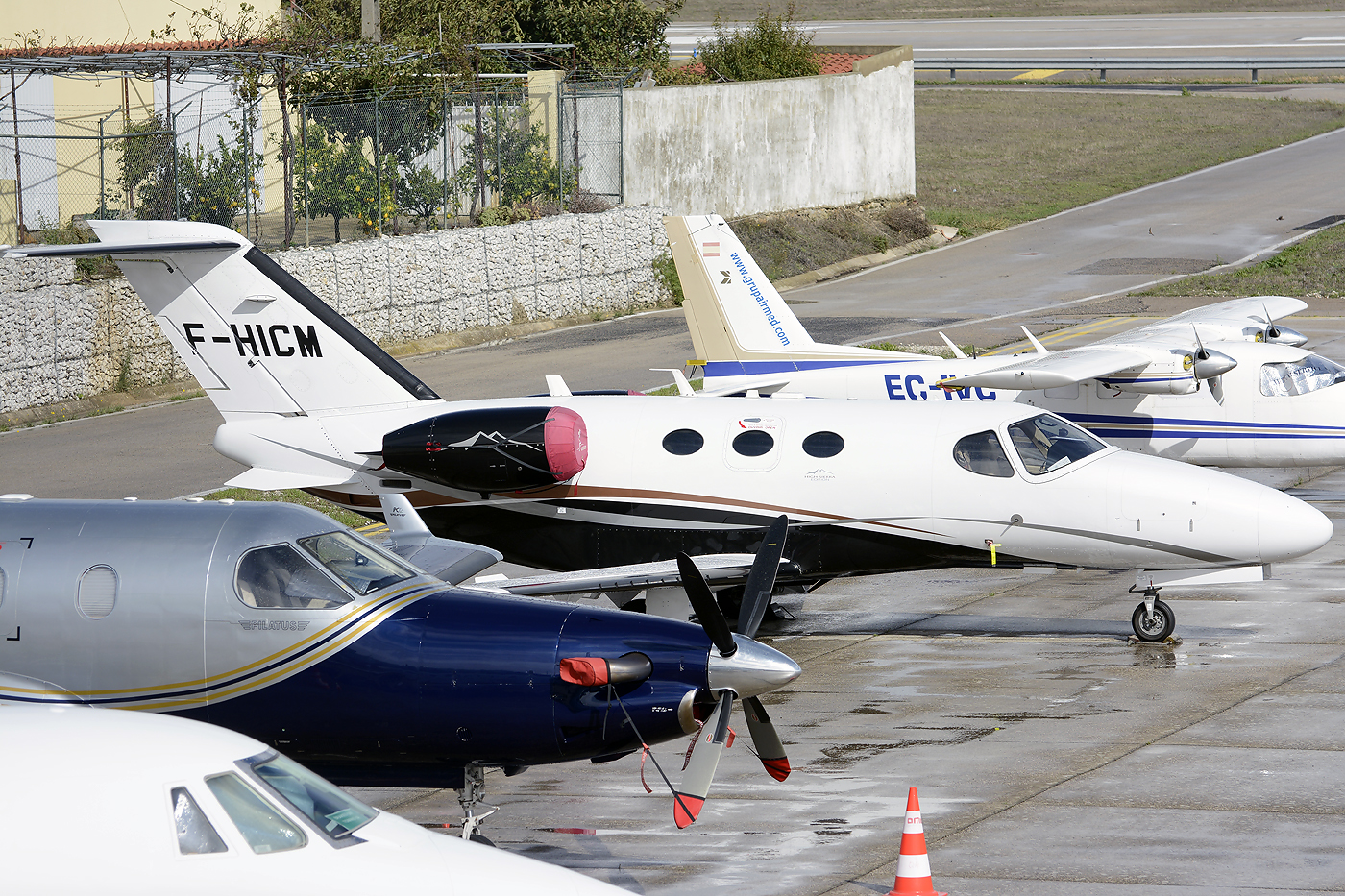 F-HICM · Cessna 510 Citation Mustang · (LPCS)