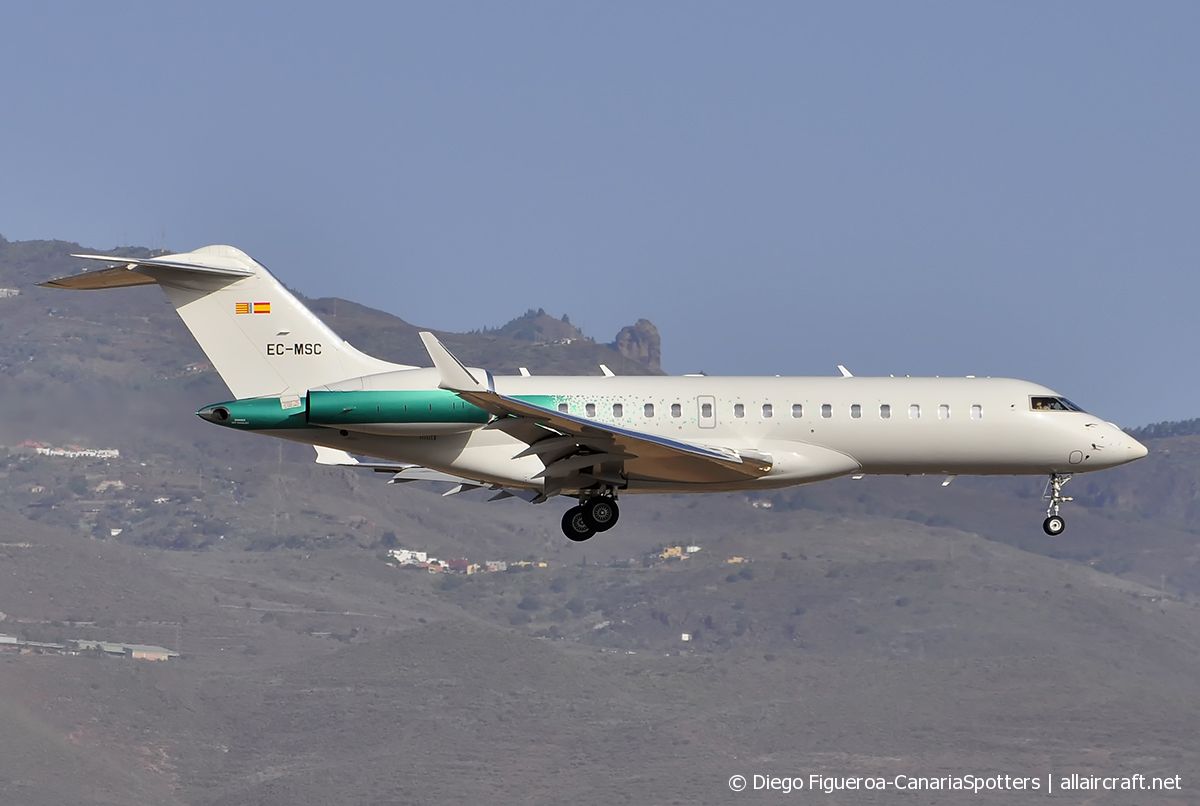 EC-MSC (9466) 2011 Bombardier BD-700-1A10 Global 6000