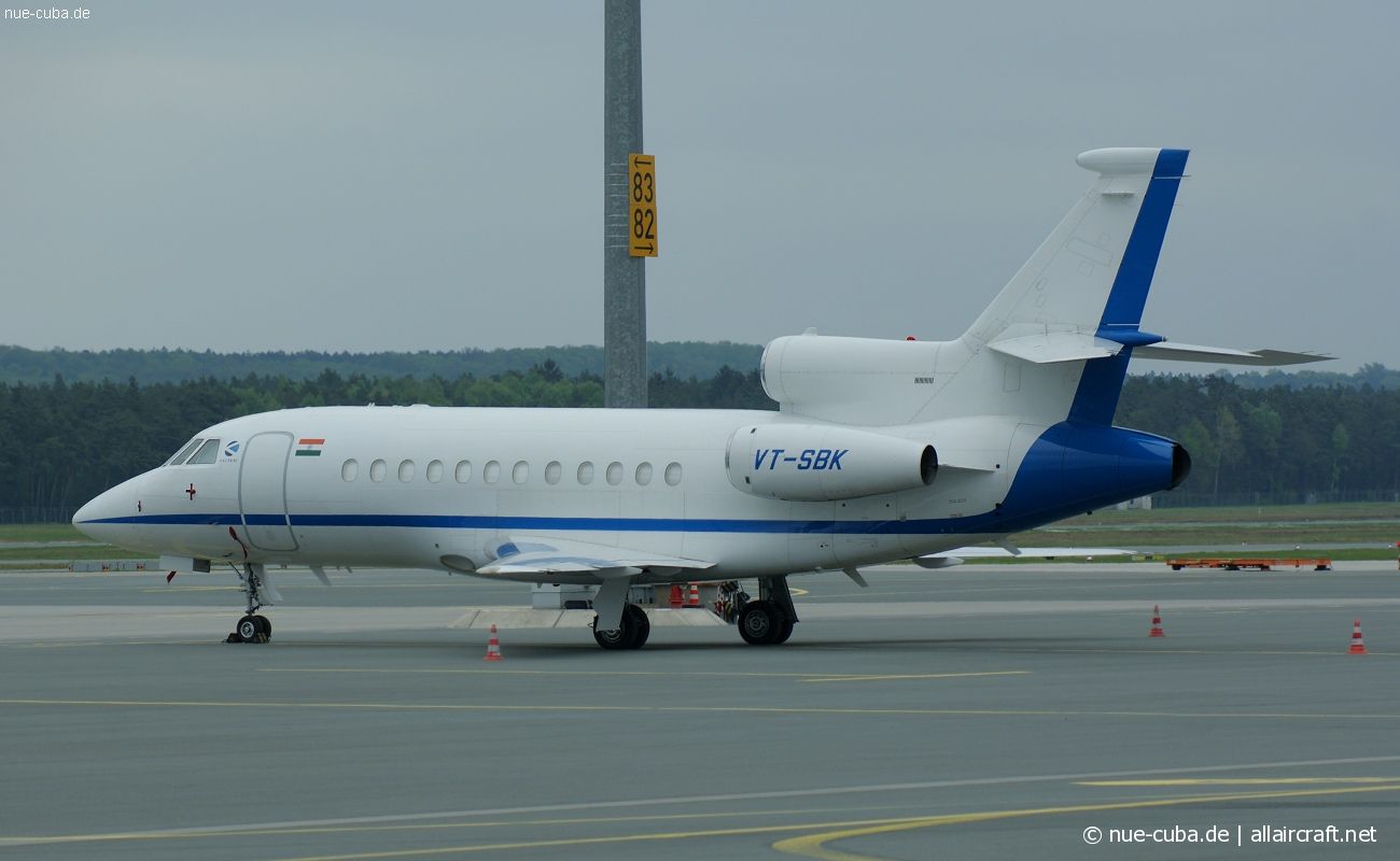 VT-SBK · Dassault Falcon 900EX · (NUE / EDDN)