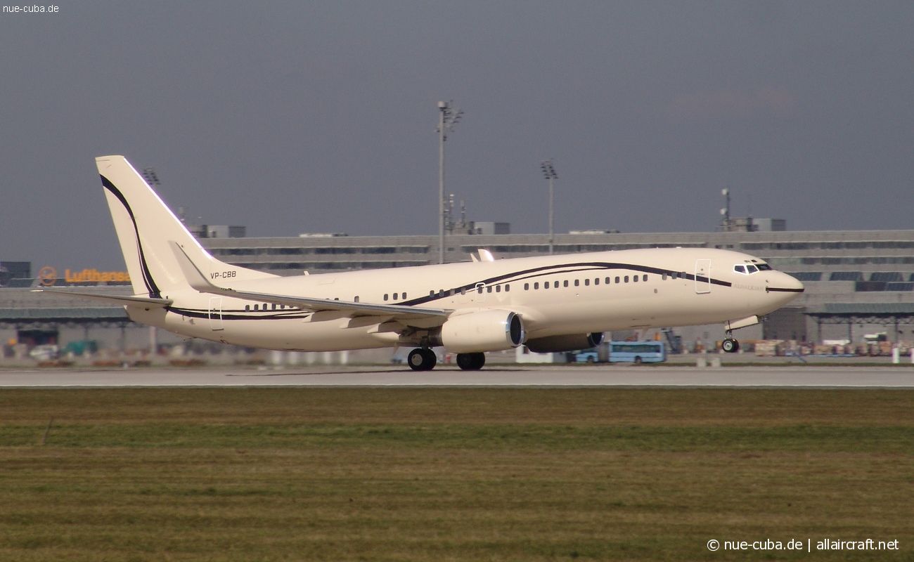 VP-CBB · Boeing 737-8AW(WL) BBJ2 · (MUC / EDDM)