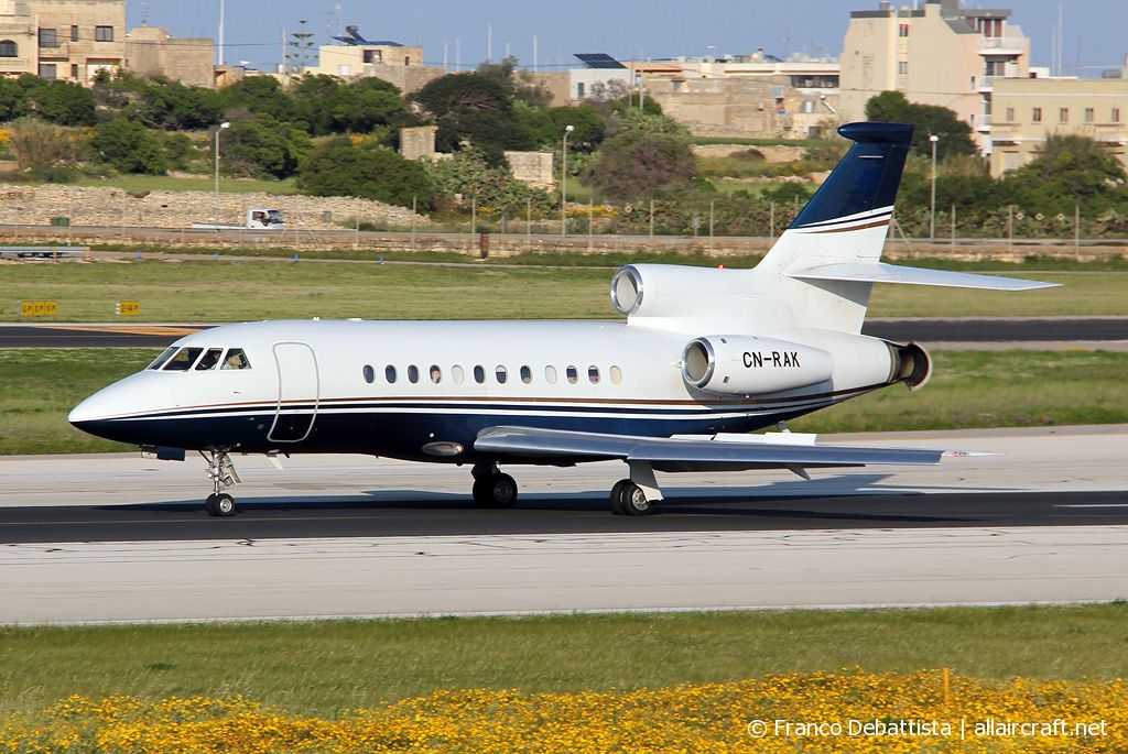 CN-RAK · Dassault Falcon 900EX · (MLA / LMML)