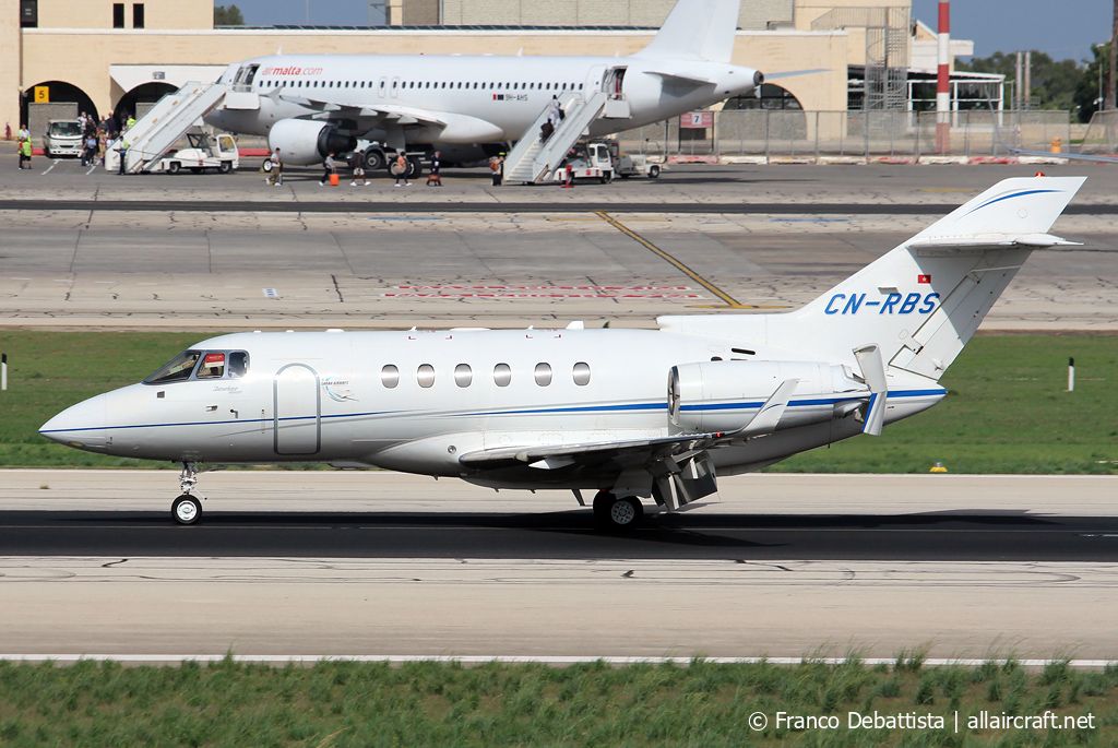 CN-RBS · Raytheon Hawker 900XP · (MLA / LMML)
