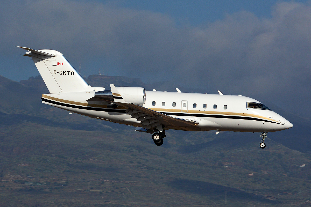 C-GKTO · Bombardier CL-600-2B16 Challenger 604 · (LPA / GCLP)