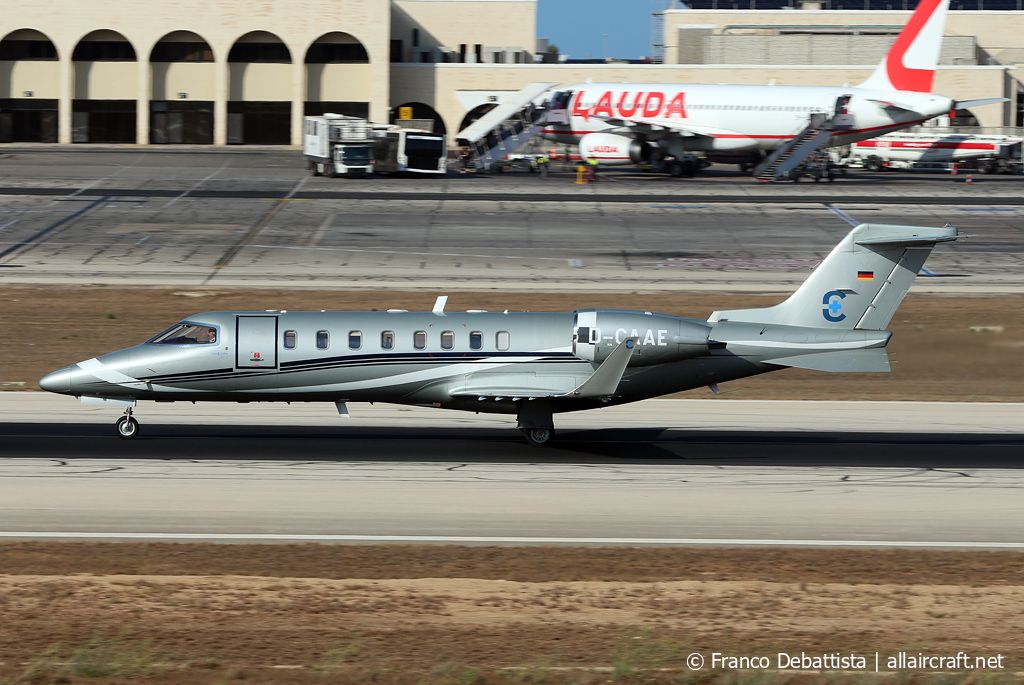 D-CAAE · Bombardier Learjet 45XR · (MLA / LMML)