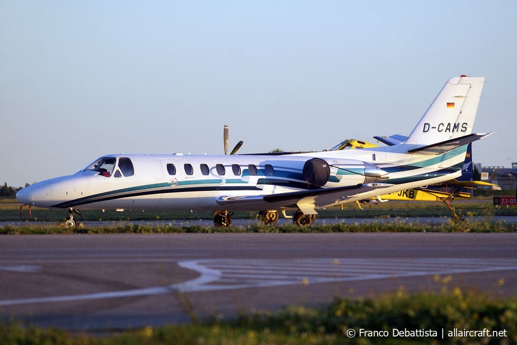 D-CAMS · Cessna 560 Citation V · (MLA / LMML)