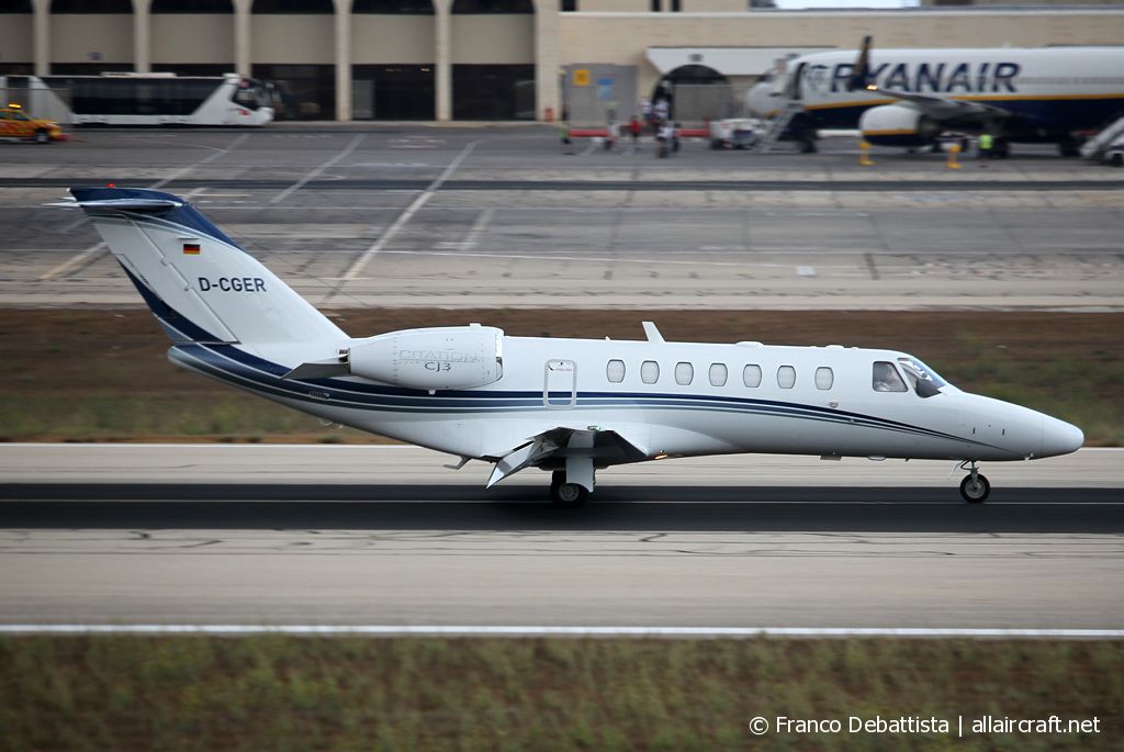 D-CGER · Cessna 525 Citationjet CJ3 · (MLA / LMML)