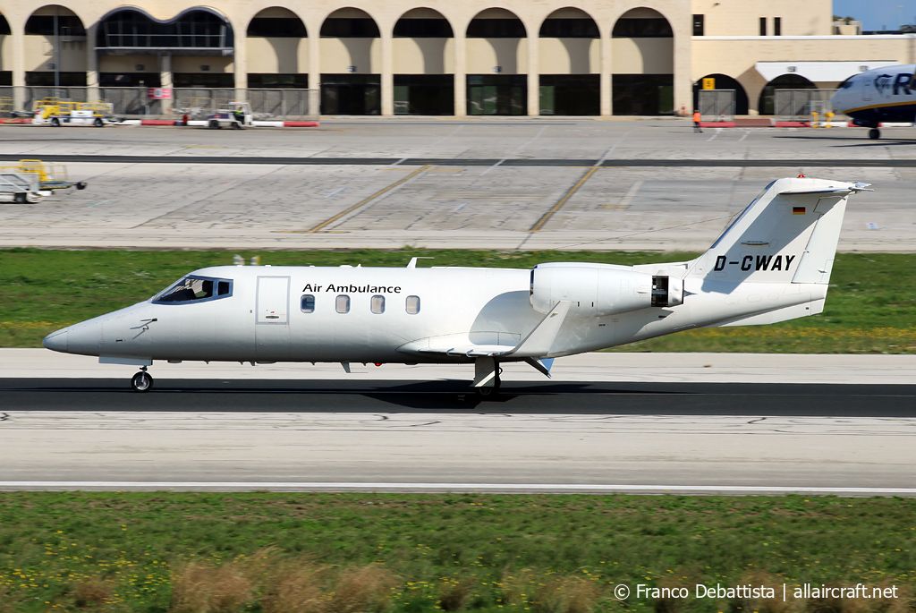 D-CWAY (55-107) 1984 Gates Learjet 55ER